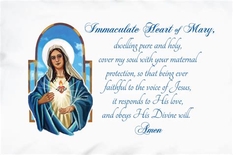 Catholic August Devotion | Immaculate Heart of Mary | Prayer Pillowcases