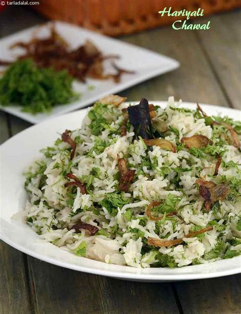 Hariyali Chawal, Coriander Rice Recipe recipe | Indian Recipes | by ...