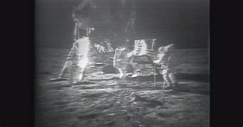 Apollo 11 astronauts plant flag on the moon on July 20, 1969 - CBS News