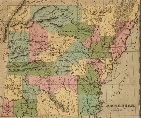 Mapping the Arkansas Territory, Then & Now - Roberts Library