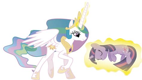 Celestia and Twilight by J5A4 on DeviantArt