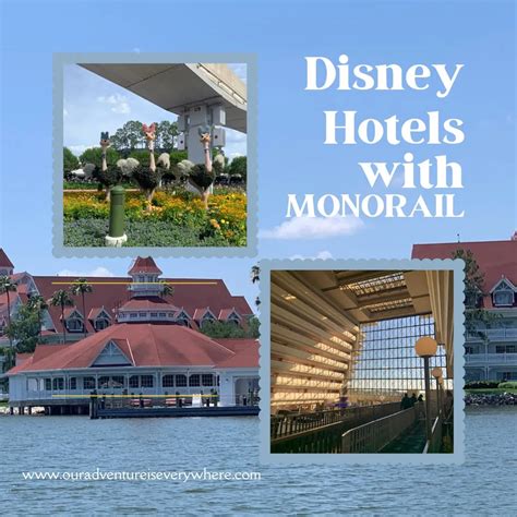 Disney World Hotels with Monorail