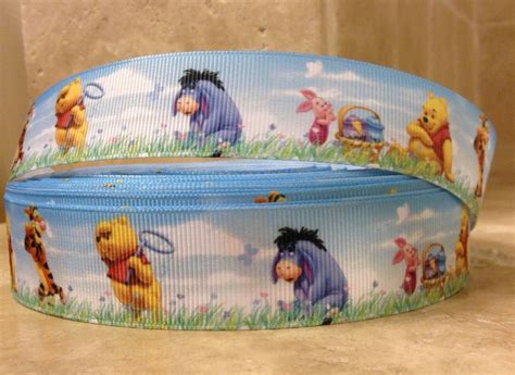 5 YDS Winnie The Pooh and Friends Ribbon