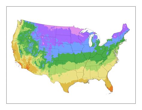 Florida Growing Zones Map | Free Printable Maps