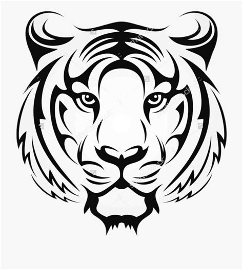 Download Tiger Sticker - Tiger Face Drawing. To explore more related cliparts & cartoons on ...