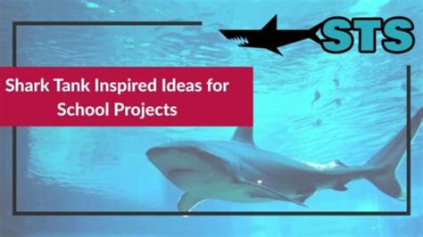 Shark Tank Inspired Ideas for School Projects (2022)