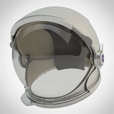 3d astronaut helmet model