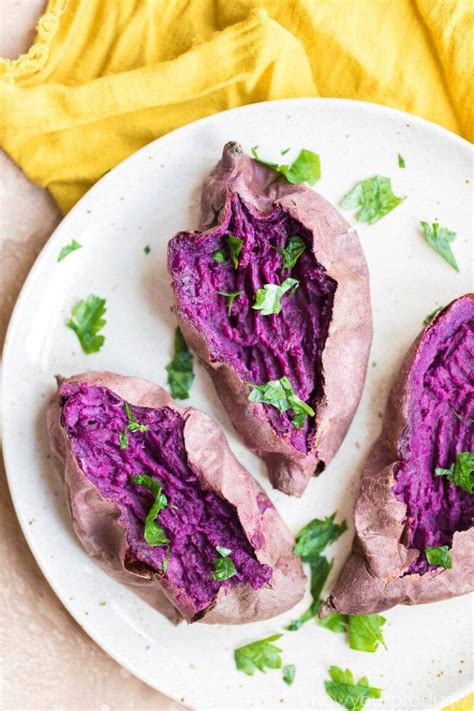 Baked Purple Sweet Potato - Know Your Produce