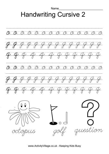 11 Cursive Numbers Worksheets / worksheeto.com