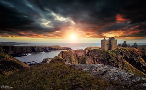 Dunnottar Castle at Sunrise by David Stoddart | Castles in scotland ...