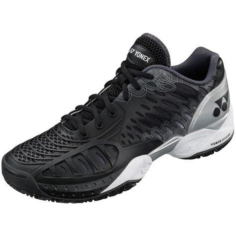 Yonex Mens SHT-ECLIPSION All-Court Tennis Shoes - Black/White - Tennisnuts.com