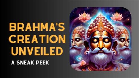 Brahma's Creation Unveiled: The Story of the Hindu Creator God - YouTube