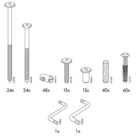 IKEA MYDAL Bunk Bed Replacement Parts – FurnitureParts.com