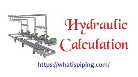 Hydraulic System Design Calculation Pdf - calibreidea