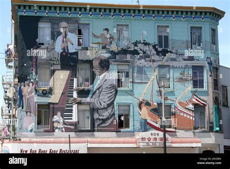 mural san francisco Stock Photo - Alamy