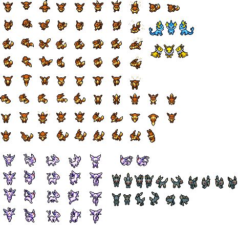 Eevee Sprite Sheet