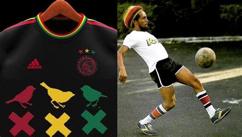 Ajax FC Releases Third Kit Inspired By Late Reggae Legend Bob Marley ...