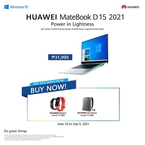 Huawei MateBook D15 2021 Core i3 version now available in PH - revü