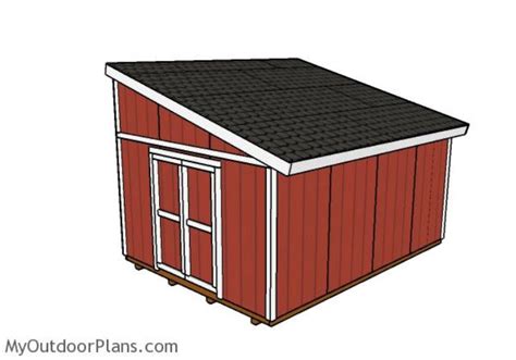 20 Free Lean to Shed Plans (Detailed Instructions PDF)