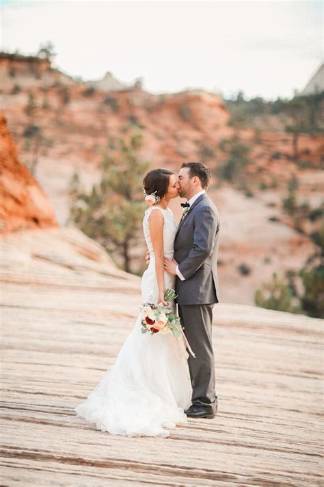 Zion National Park Wedding {Kelly+John} - Utah Wedding PhotographerUtah Wedding Photographer