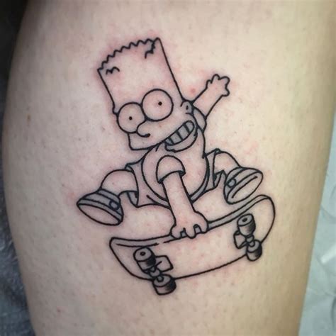 Tatuajes De Bart Simpson En Patineta Puedes sugerir una descripci n de ...