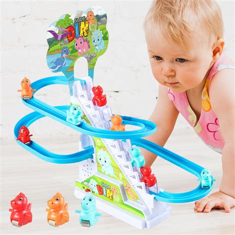 Racing Car Train Toy Climbing Stairs Toy Playful Roller Coaster Toy ...