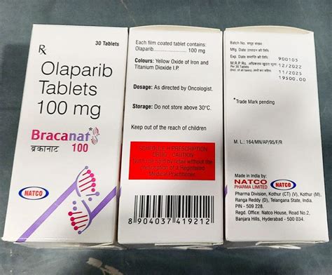 Buy Olaparib 150 mg Tablets online at best Price & Cost from India