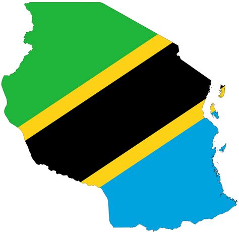 Tansnia FlagMap | Tansania / Tanzania | Pinterest | Tanzania flag, Tanzania and Flags