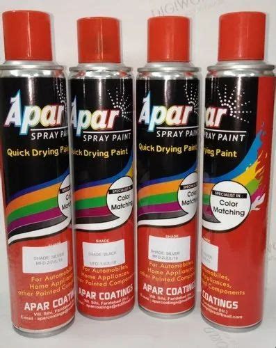 Apar Powder Coating Aerosol Touch Up Spray Paint at Rs 100/bottle in ...