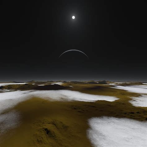 Artist's Impression of the Surface of Pluto | Earth Blog