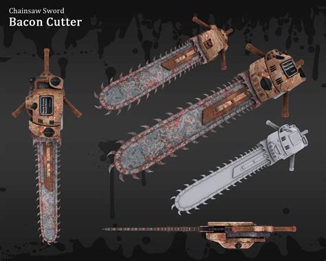 Chainsaw Sword - Bacon Cutter by andrechaos on DeviantArt