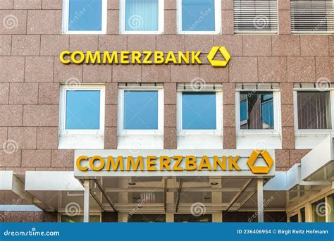 Commerzbank Logos editorial stock image. Image of europe - 236406954