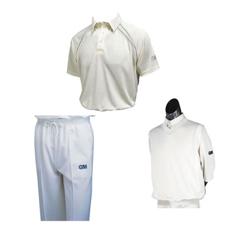 Cricket Clothing - Junior Cricket Clothing Pack - Pants, Shirt and Slipover