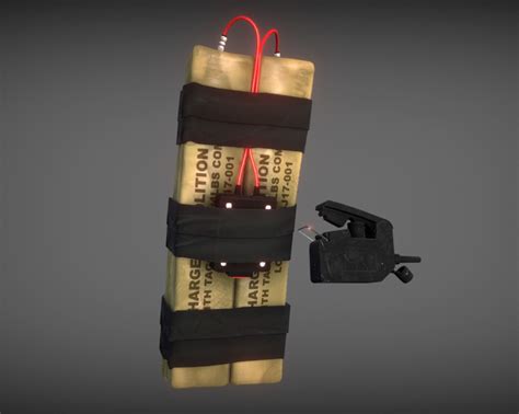 3D model C-4 C4 explosive VR / AR / low-poly | CGTrader