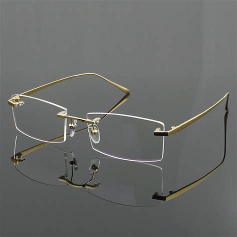 Rimless Titanium Glasses | www.tapdance.org
