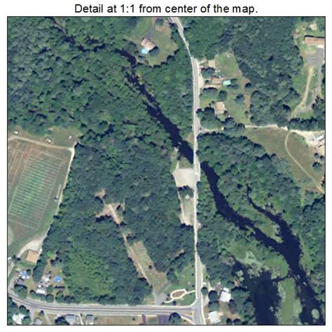 Aerial Photography Map of Harrisville, RI Rhode Island