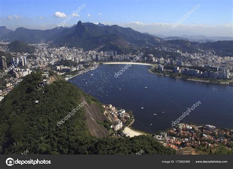 Amazing Aerial View Rio Janeiro Coast Brazil Stock Photo by ...