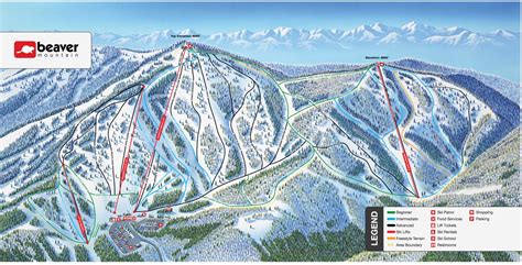 Beaver Mountain Piste Maps - Utahs Best Ski Resorts