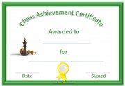 Free Chess Awards and Certificates | Customize Online