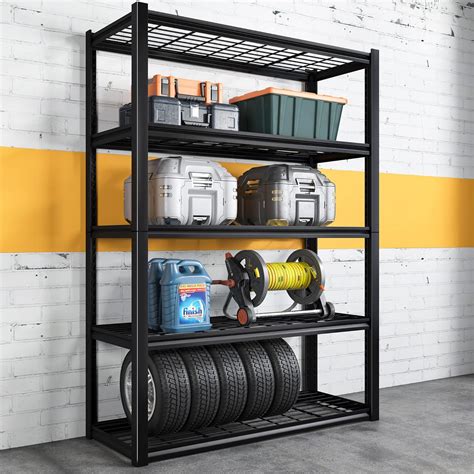 Buy REIBII 72" Storage Shelves Heavy Duty, Wide Garage Shelving for ...