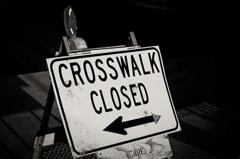 crosswalk closed | Flickr - Photo Sharing!