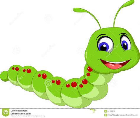 Cute caterpillar cartoon. Illustration of cute caterpillar cartoon #Sponsored , #Ad, # ...