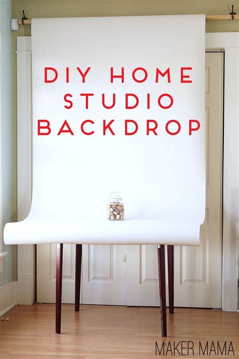 DIY Photo Backdrop | Diy photo backdrop, Home photo studio, Studio backdrops