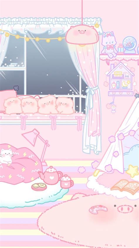 Kawaii Cute Pastel Pink Kawaii Aesthetic Wallpaper - Kopler Mambu