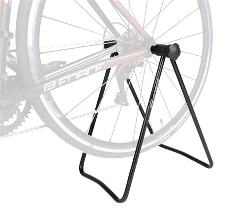 bike display stand, for rear axle or QR, black | Force