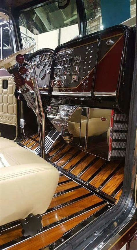 Pin by GrilleGuard on interior truck | Semi trucks interior, Truck interior, Peterbilt trucks