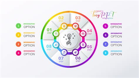 Fan Out Infographic Concept 8 Options – TinyPPT