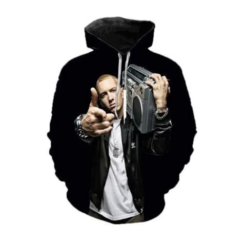 3D Eminem Hoodie, Eminem Rapper Hoodie, Eminem Slim Shady Hoodies sold ...