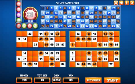 Free Bingo - Play Online on SilverGames 🕹️