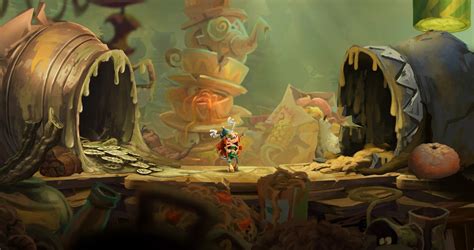 Rayman Legends will include 40 remastered Rayman Origins levels. | Environmental art, Conceptual ...